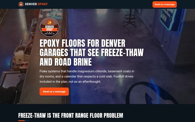 Denver Epoxy website