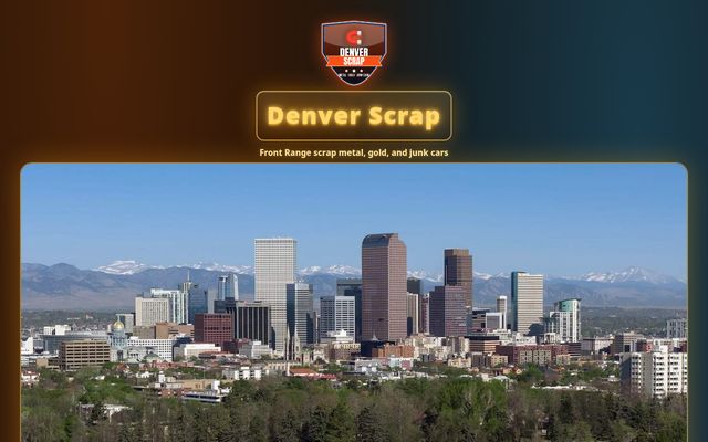 Denver Scrap website