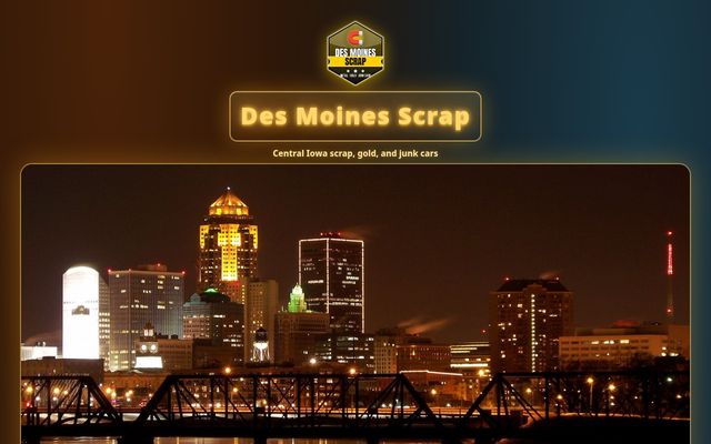 Des Moines Scrap website