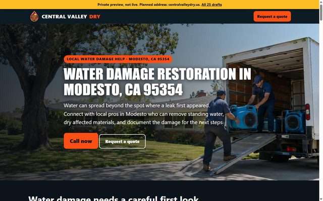 Central Valley Dry website