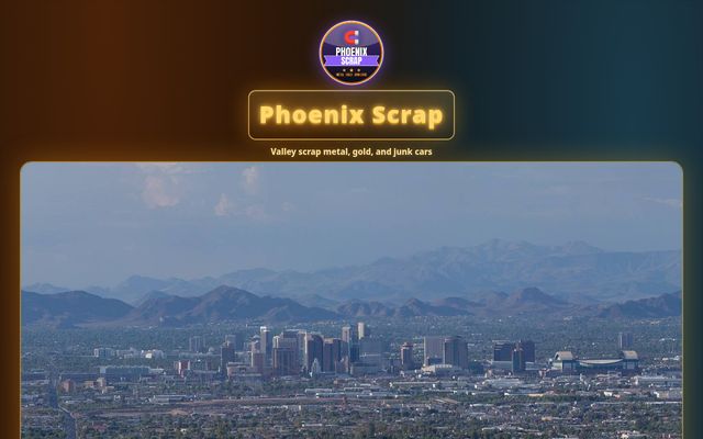 Phoenix Scrap website
